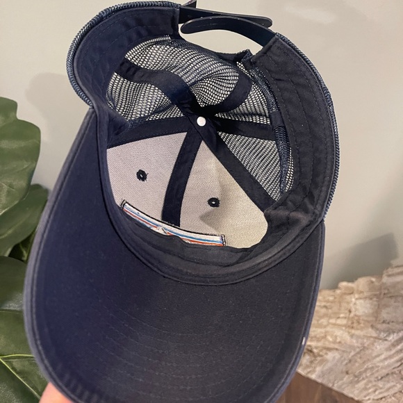 Patagonia Blue Mountain Logo Snapback Hat - Picture 3 of 4